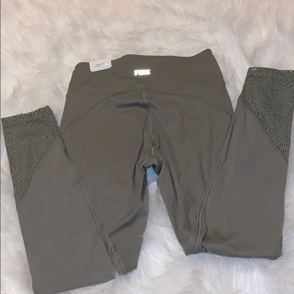 Pink leggings new with tags green/grayish - Picture 4 of 4